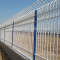 Valla de acero de alta seguridad, valla de acero recubierta de polvo / zinc, cerca de acero tubular de zinc (fábrica ISO9001)